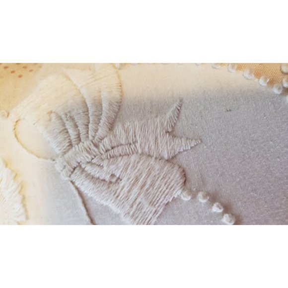 Needlecraft Candlewickery “Teddy” Pillow Vintage - Picture 5 of 11